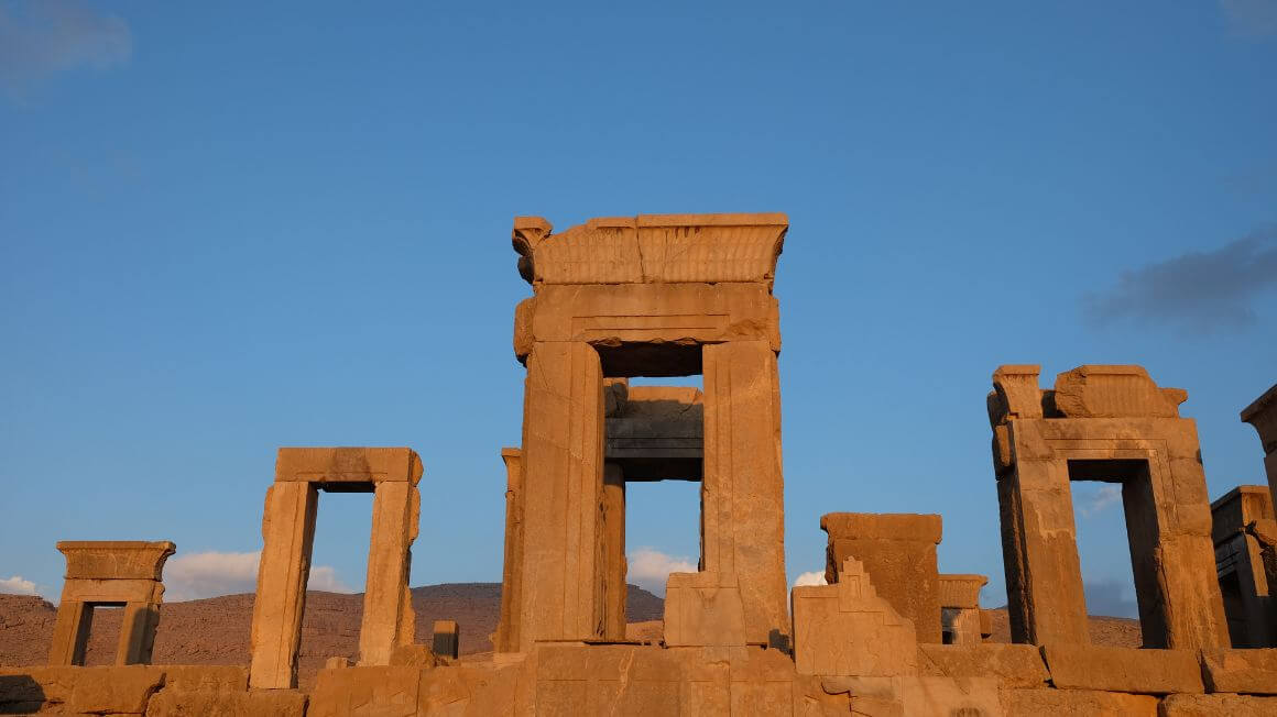 the ancient city of persepolis in iran