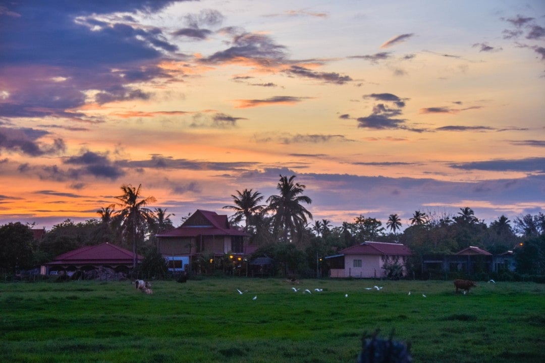 a beautiful morning of Malaysia