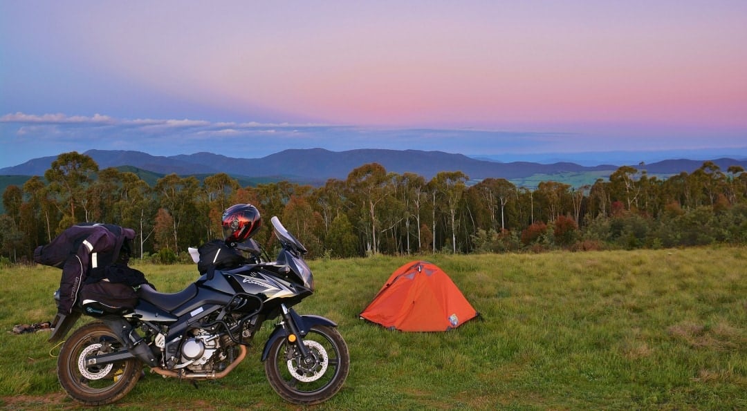 the Best Motorcycle Camping Tent for travel Adventure