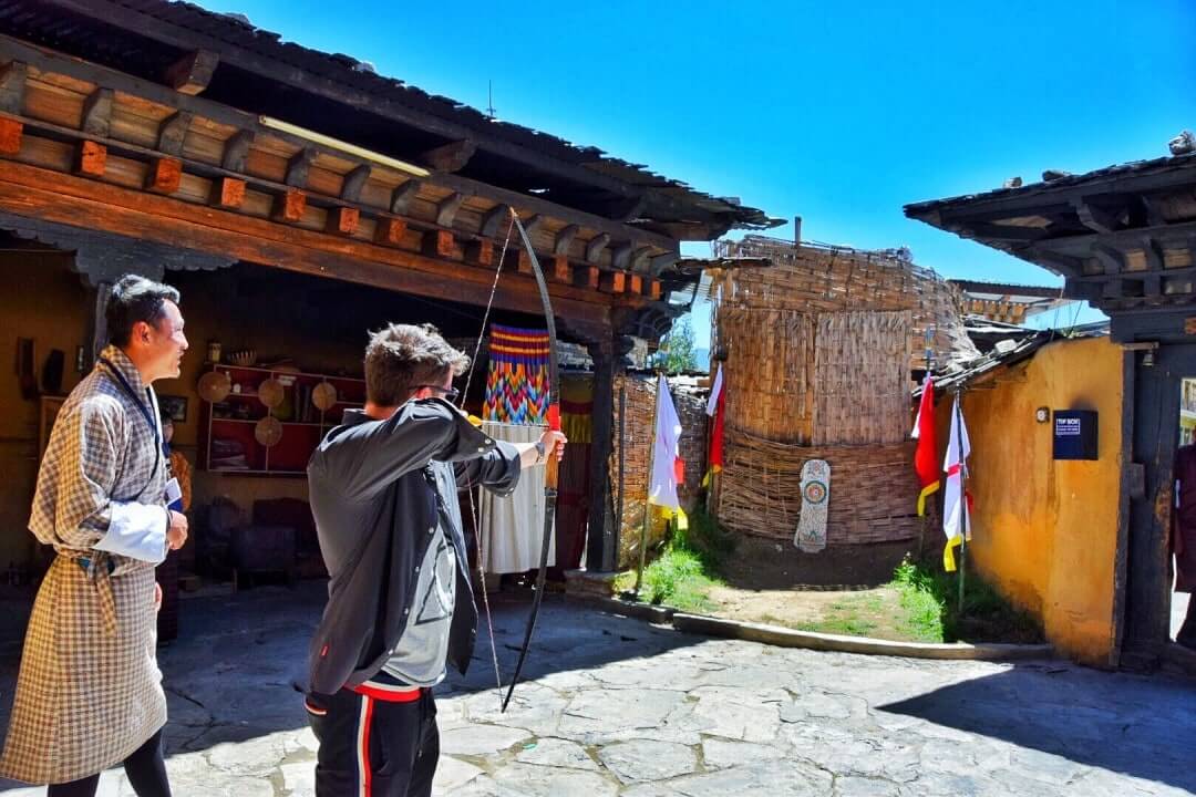 archery in bhutan