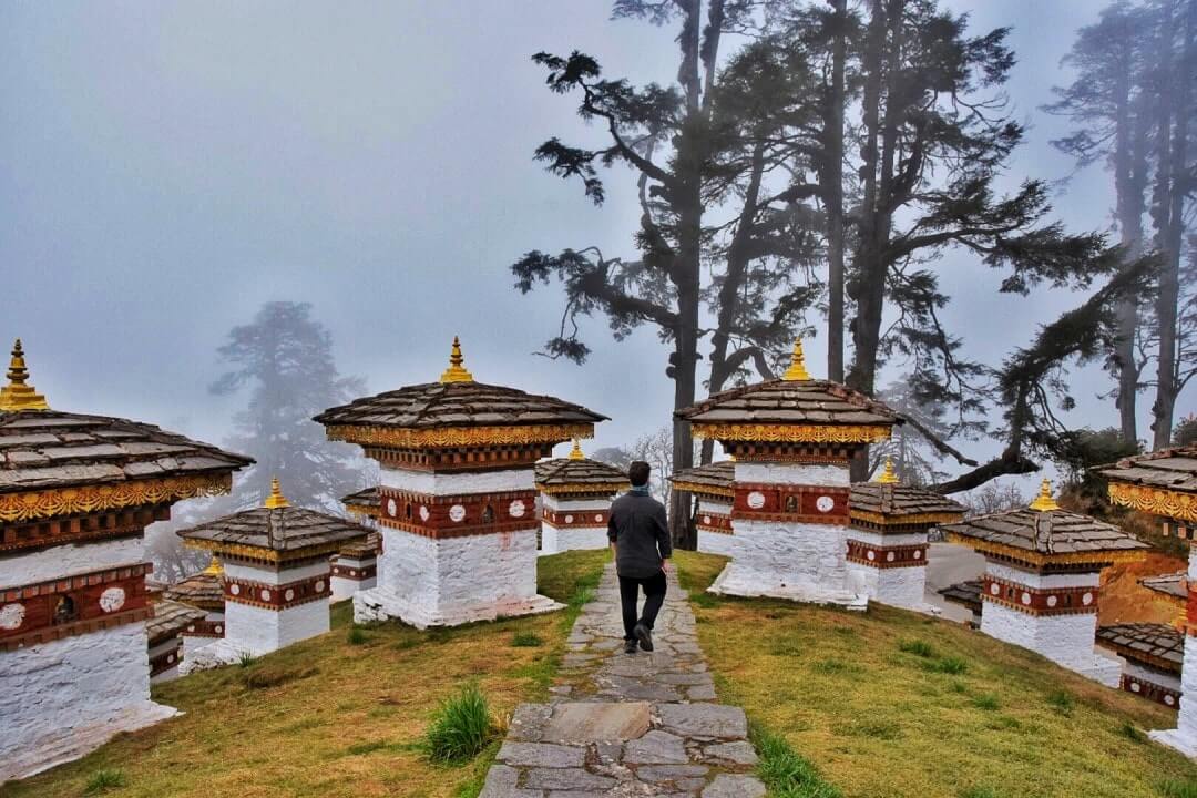 stupa in bhutan