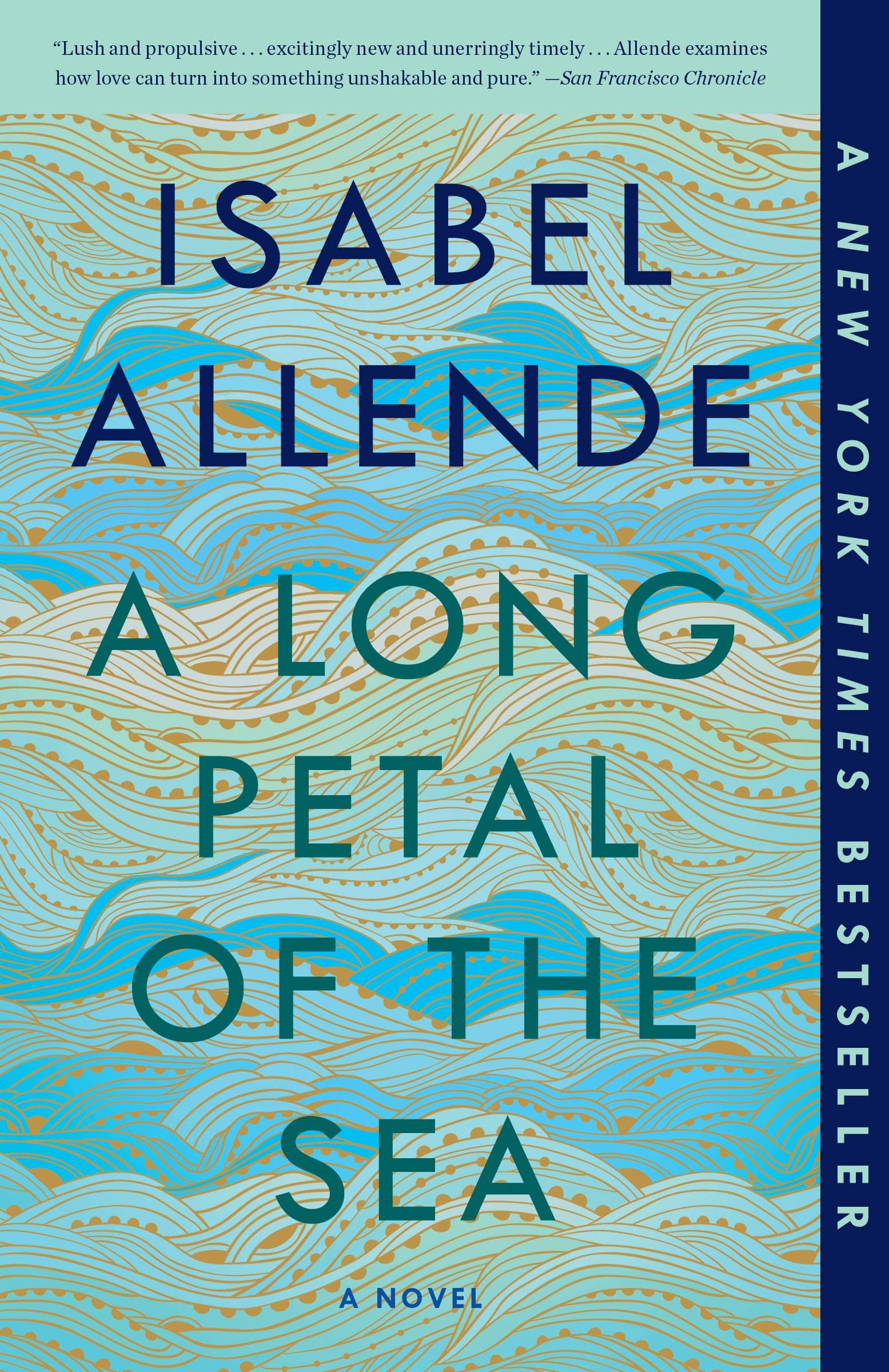 A Long Petal of the Sea, Isabel Allende - favourite travel read of 2020