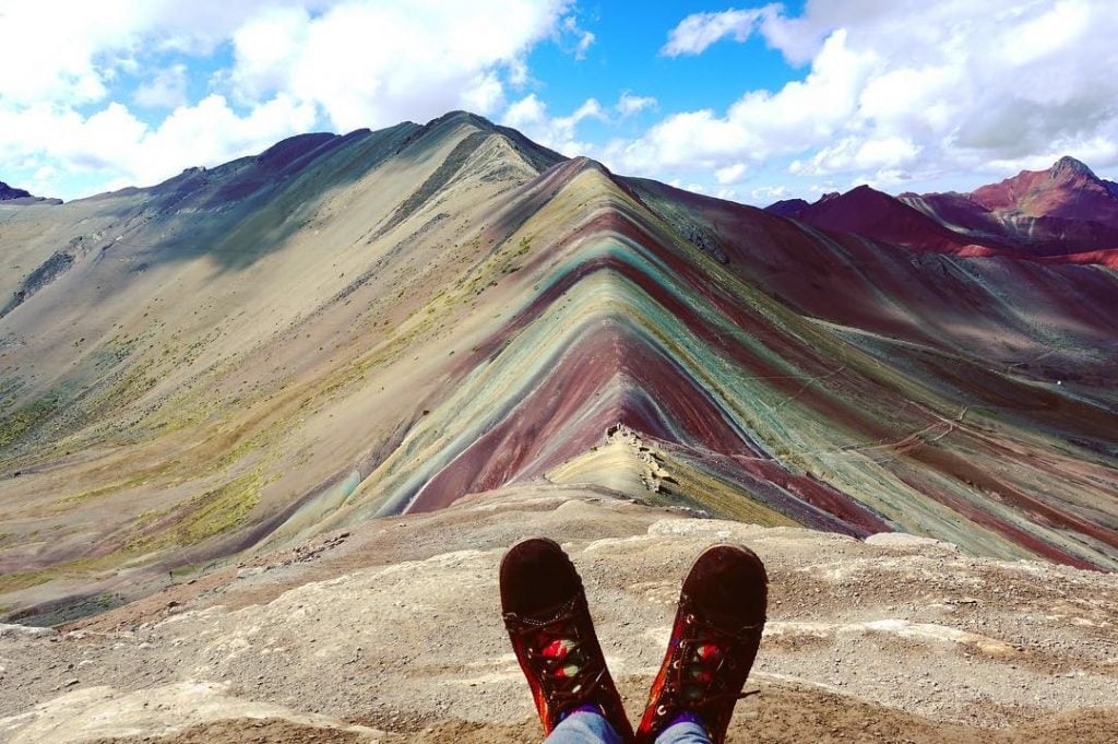 Trekking in Peru's mountains