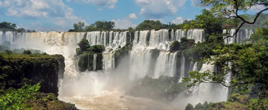 Iguacu Falls from the Brazilian Side