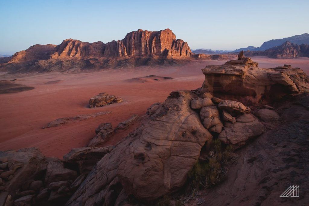 Backpacking Jordan (IN-DEPTH 2023 Travel Guide) - Sunrise In The WaDi Rum JorDan 1024x683