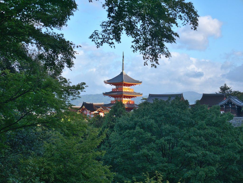 Higashiyama area in Kyoto