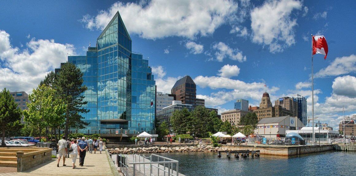 cityscape of halifax nova scotia canada