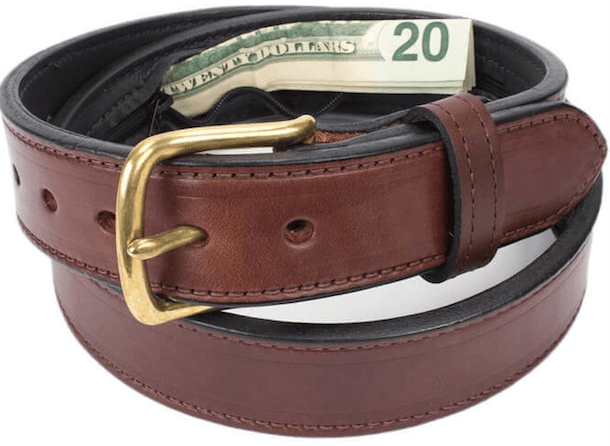 travel belt money clip