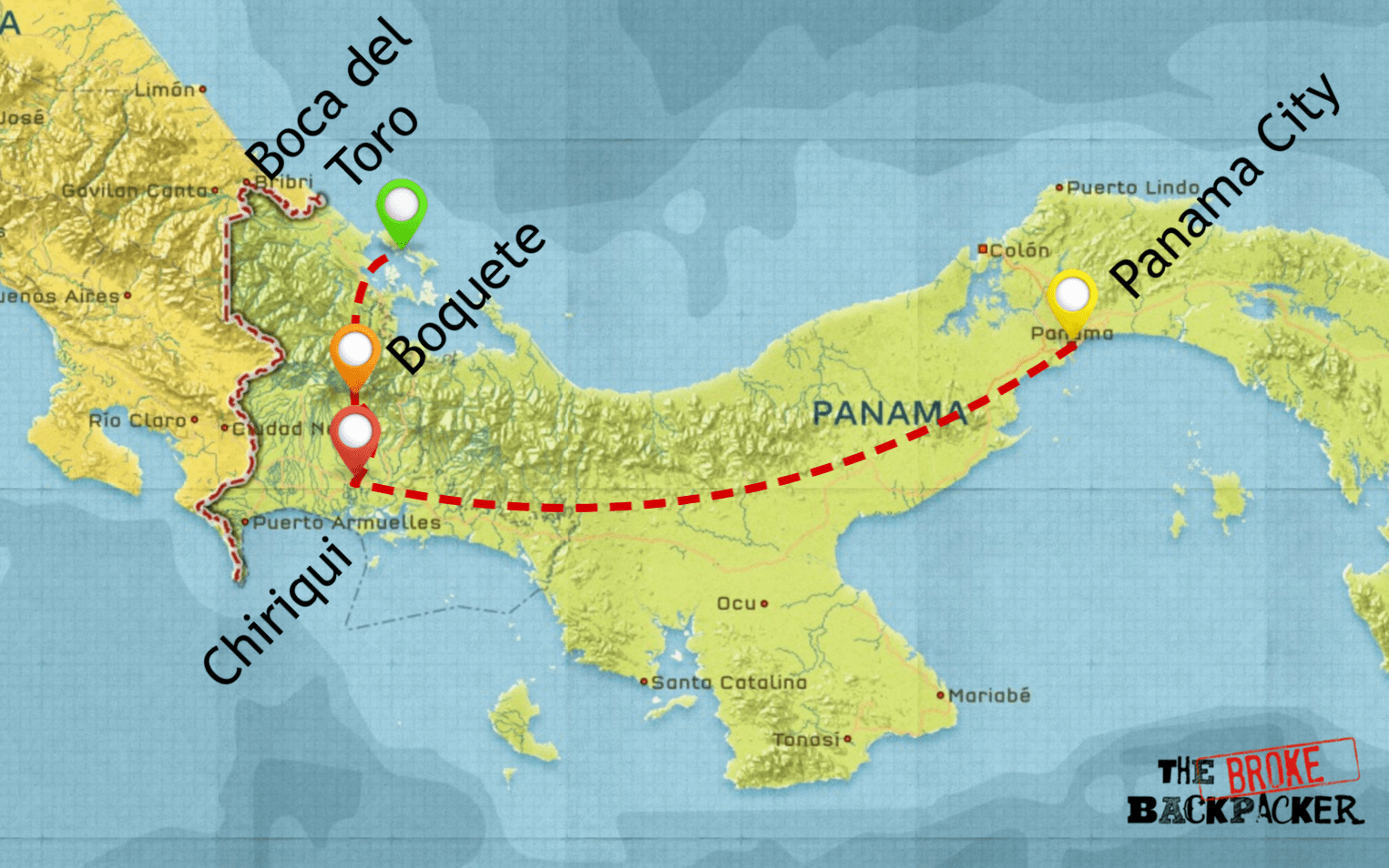 backpacking panama itinerary 10 days