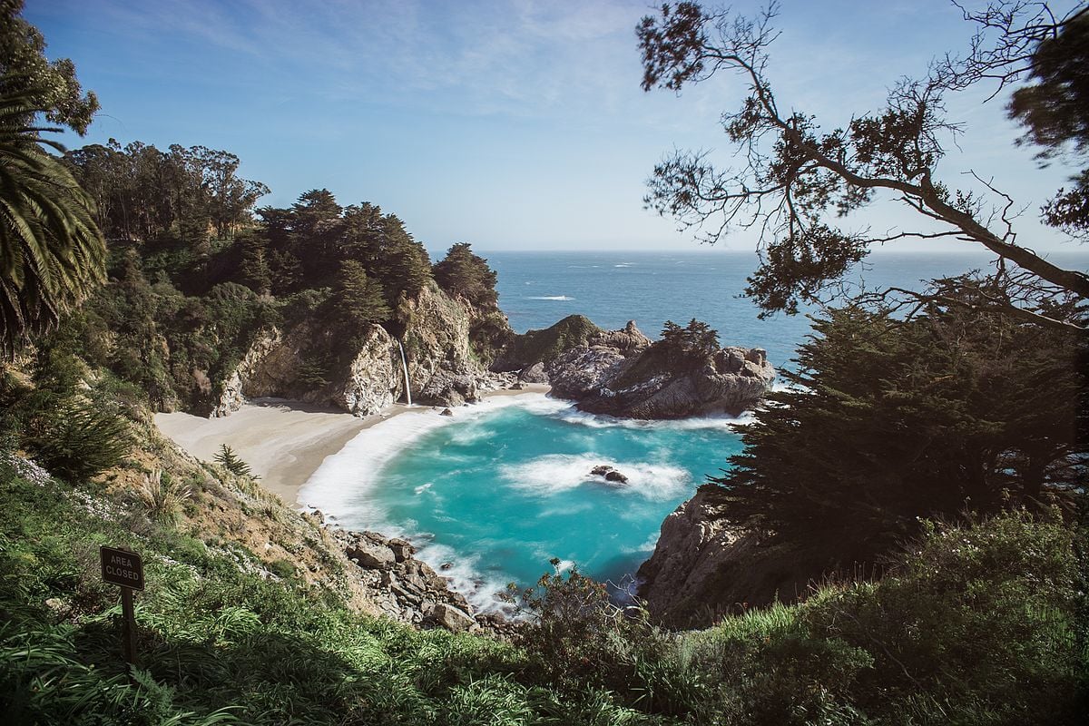 Camping in Big Sur on the California Coast