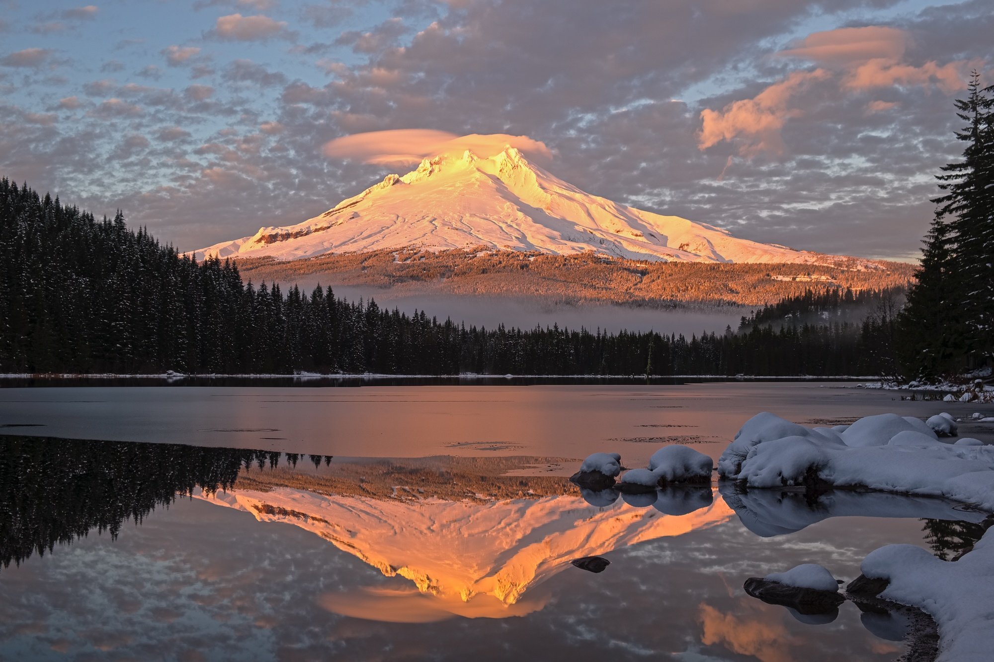 mt hood sunset trillium lake oregon photography roaming ralph