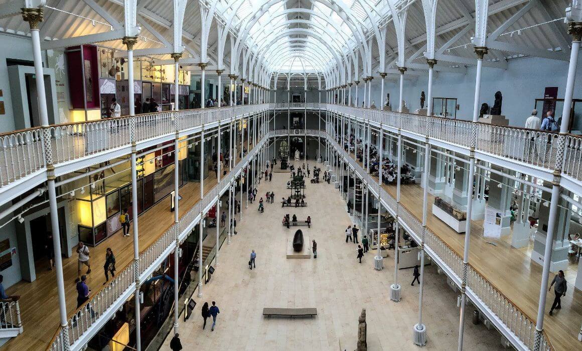 Inside the Museum of Scotland