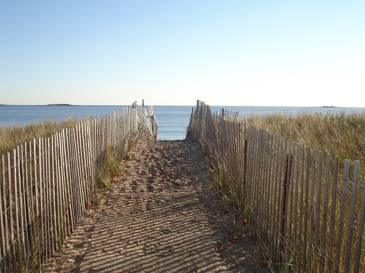 cap cod beach and fences romantic new england coast road trip