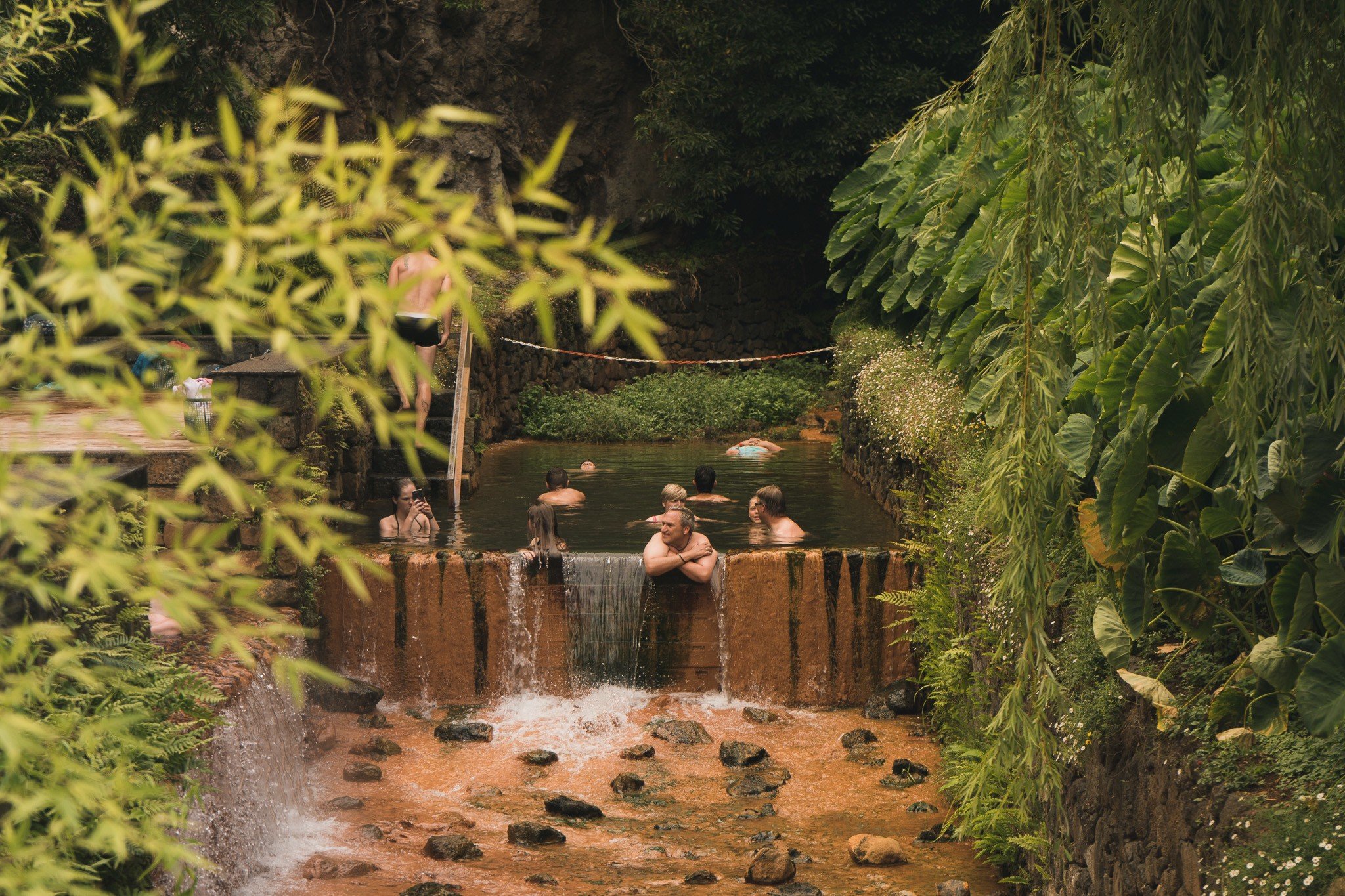 best hot springs in Sao Miguel
