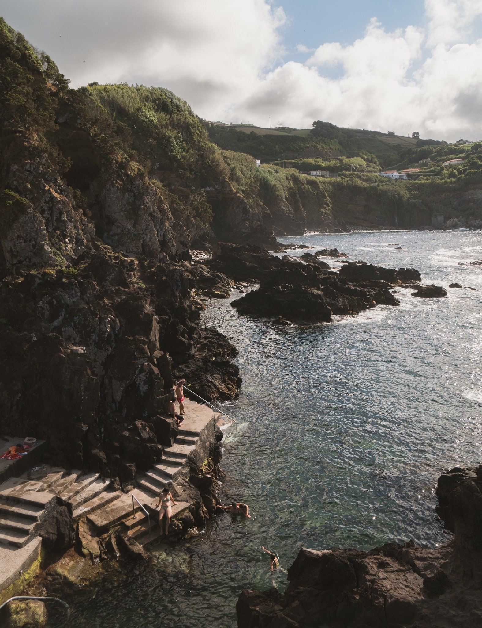 swimming on the Azores