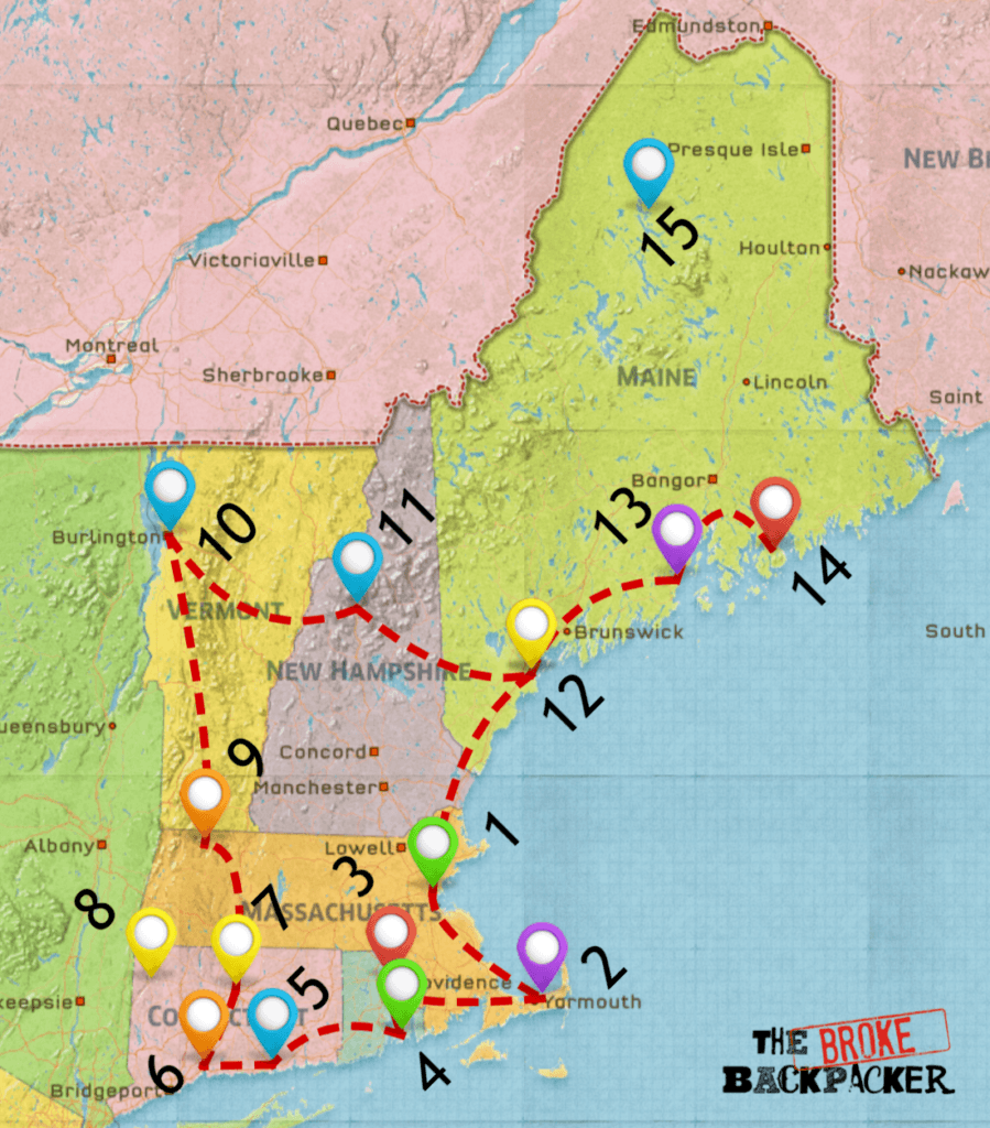 Epic New England Road Trip Guide Best Destinations In 2021