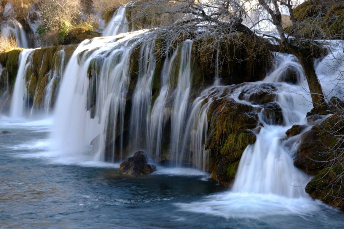 backpacking croatia Krka National Park waterfalls