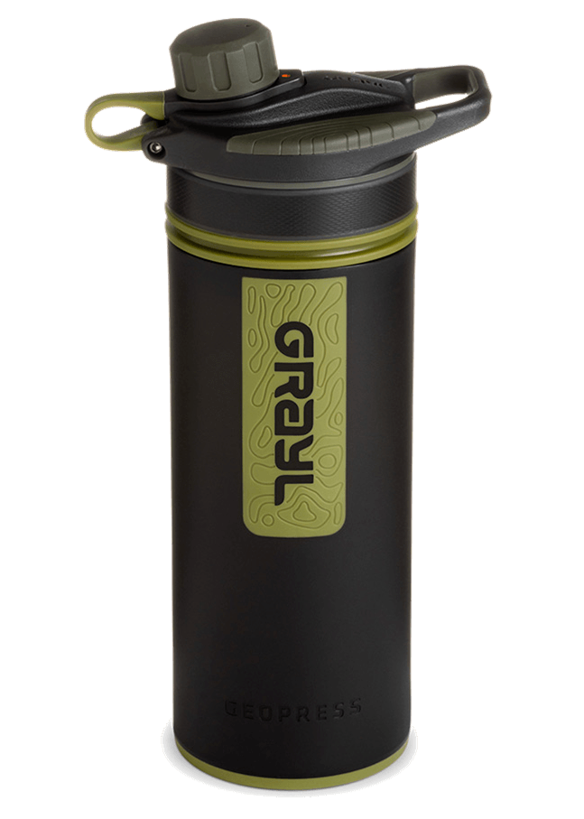 Best Travel Filter Water Bottle: Grayl GEOPRESS