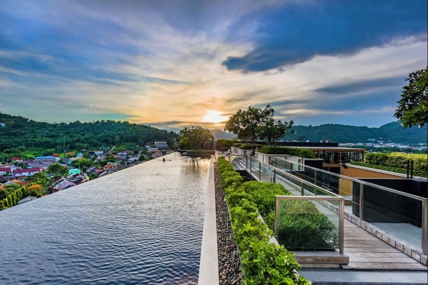 Luxury Room & Rooftop Pool with Phuket City Views, Phuket