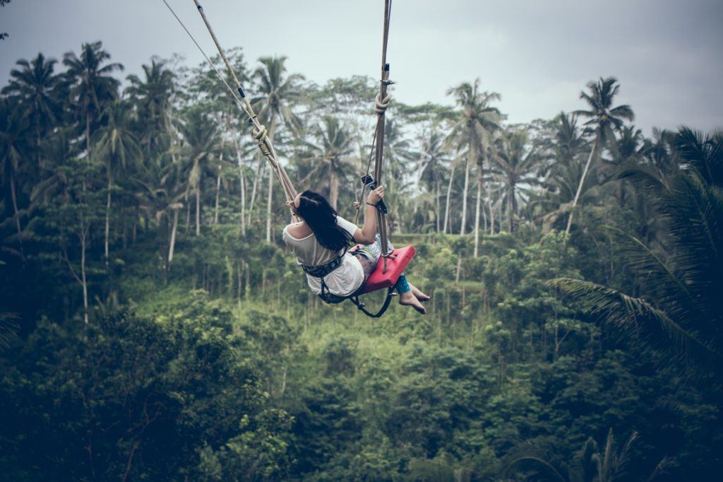 Bali swing in Bali