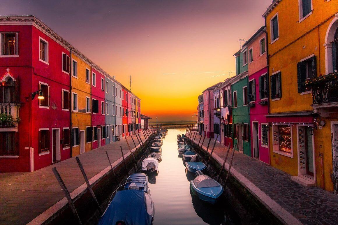  Burano Island sunset