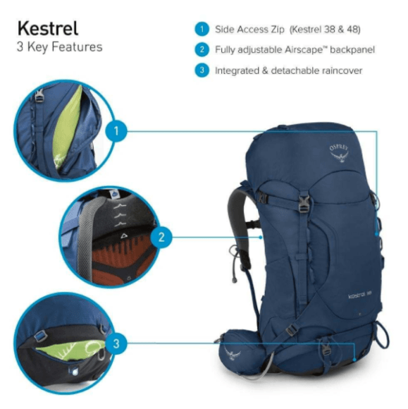 MUST READ: Osprey Kestrel 48 Review • Honest Review for 2024