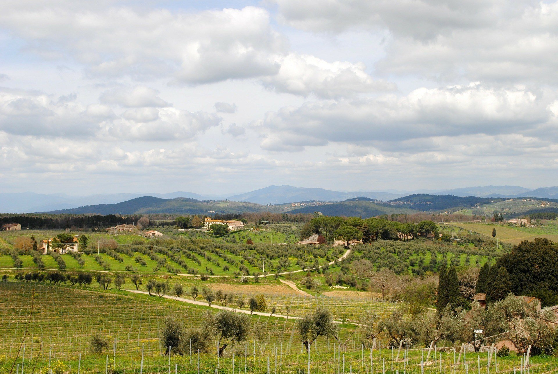 The Chianti Wine Route in Tuscany