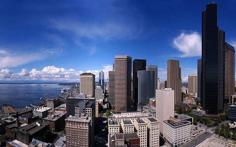 City Views from Smith Tower