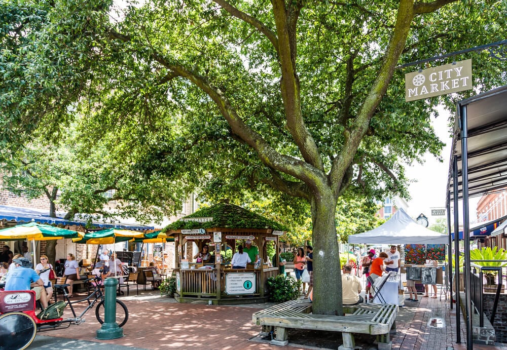 City Market, Savannah - Southern USA road trip