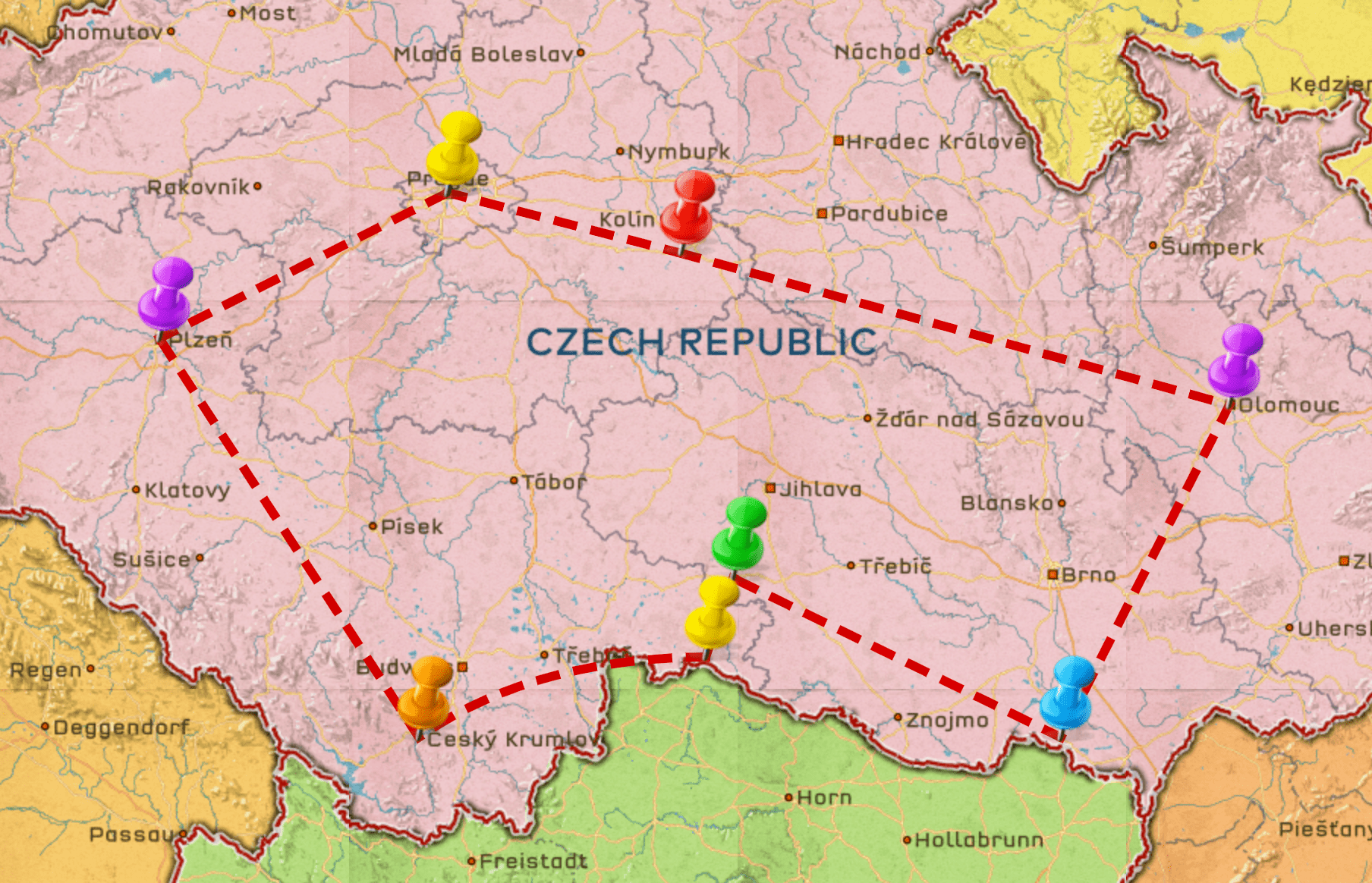 czech republic travel itinerary