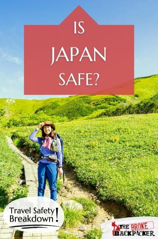 is japan travel safe