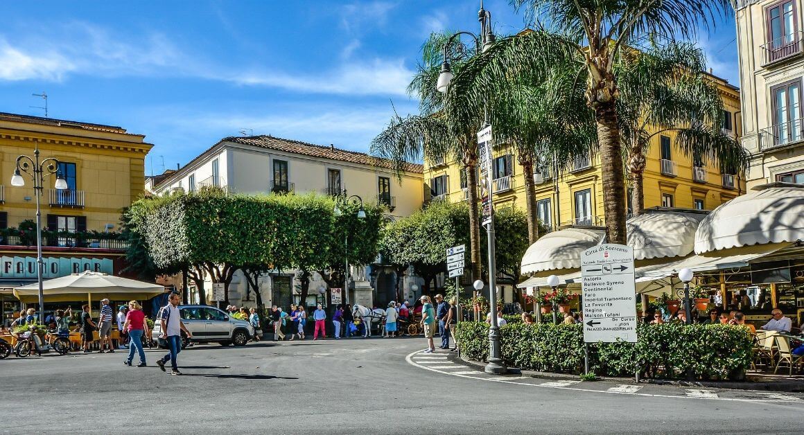 Streets of Piazza Tasso, Sorrento