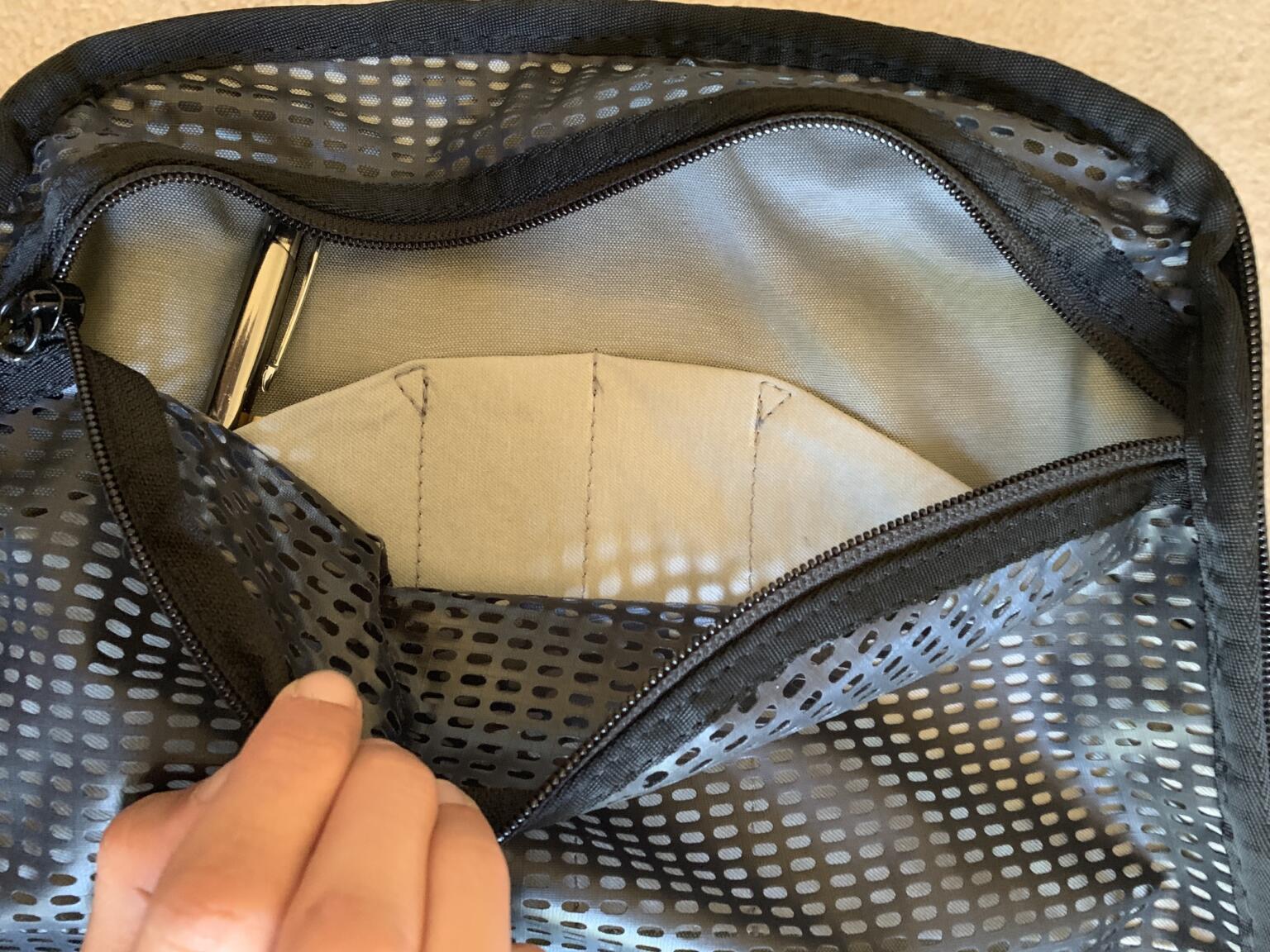 pockets on peak design travel backpack