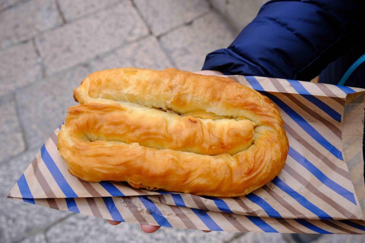 burek pastry street foods in croatia