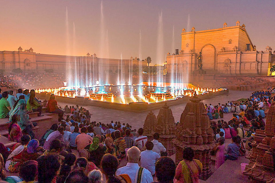 Akshardham Exhibition Light and Water Show with Transfers