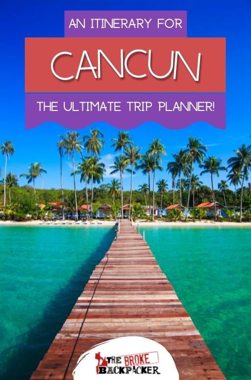 cancun tour itinerary