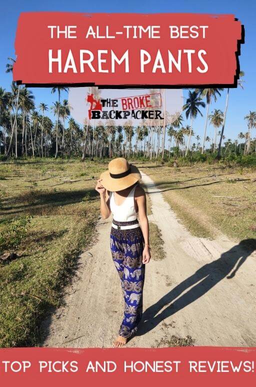 MUST READ • 8 Best Harem Pants for Backpacking (2023)
