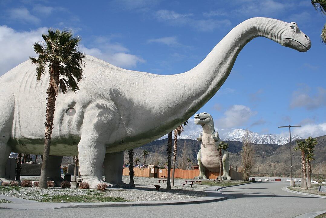 giant dinosaurs palm springs