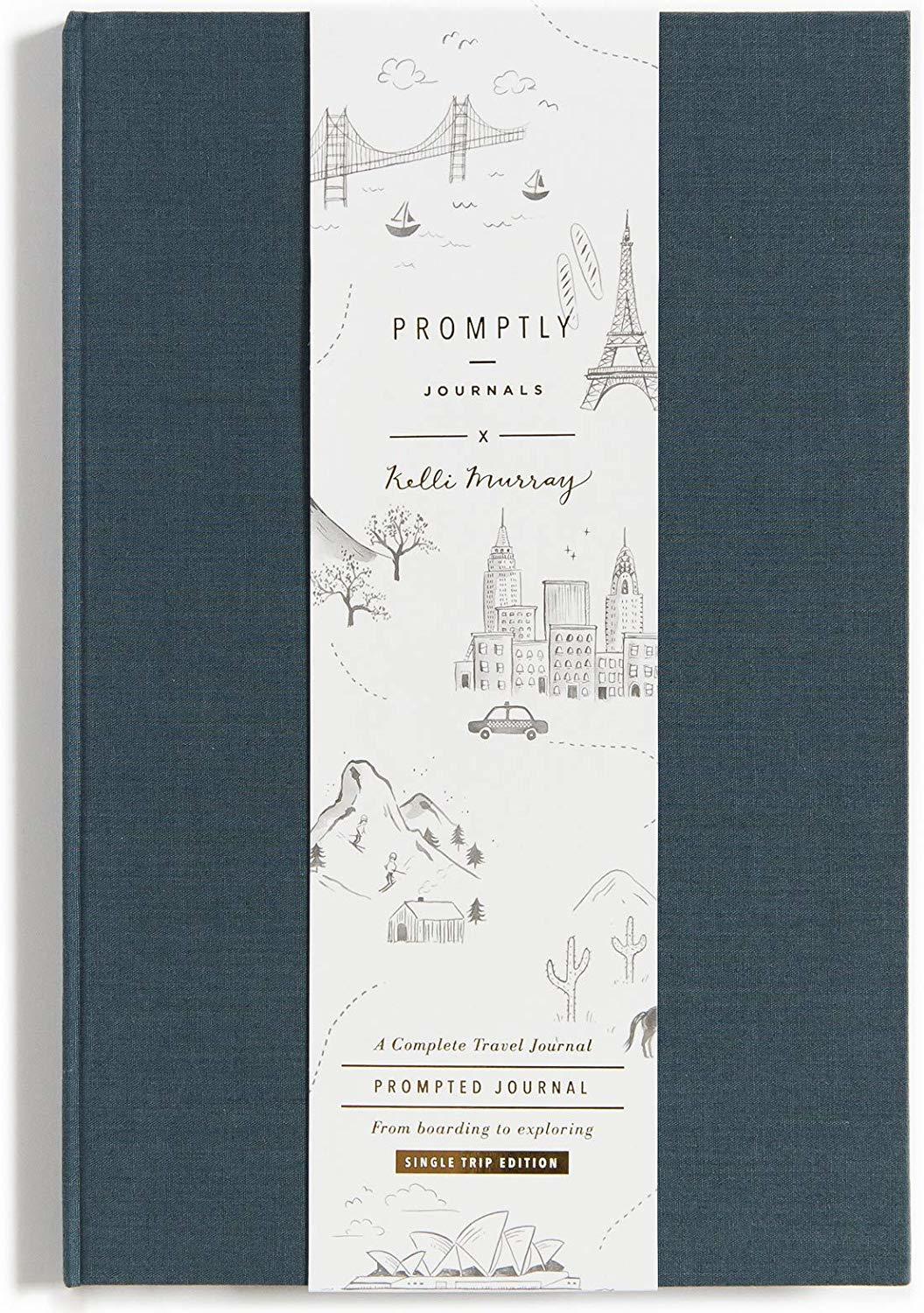 Travel Journal by Promptly Journals