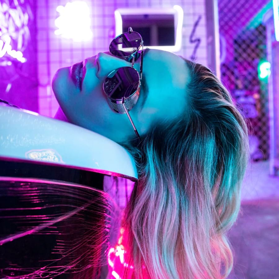 Neon Photo Shoot