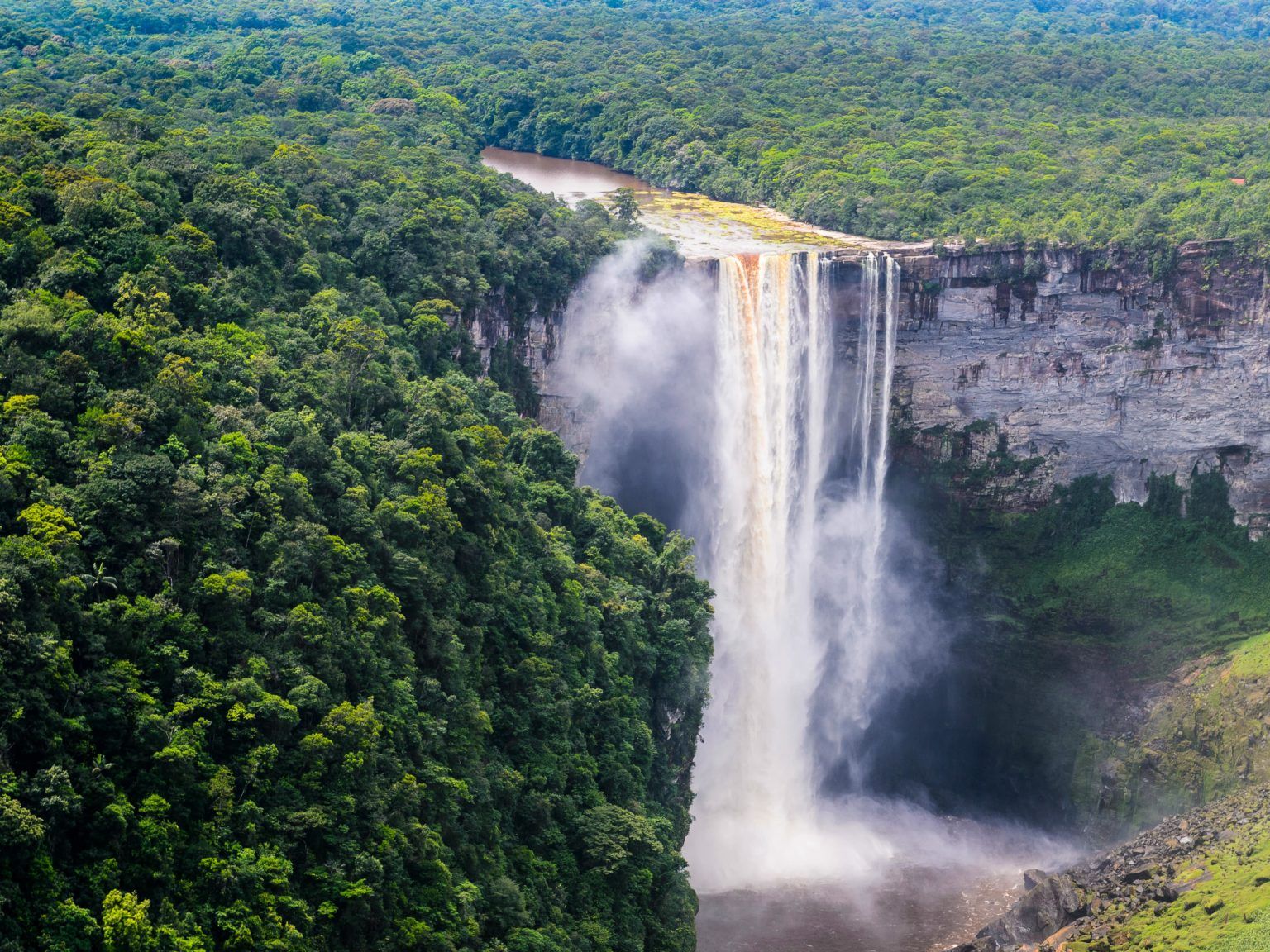 Is Guyana Safe 2024 Safety Guide   Shutterstock Water Falls Guyana 1536x1152 