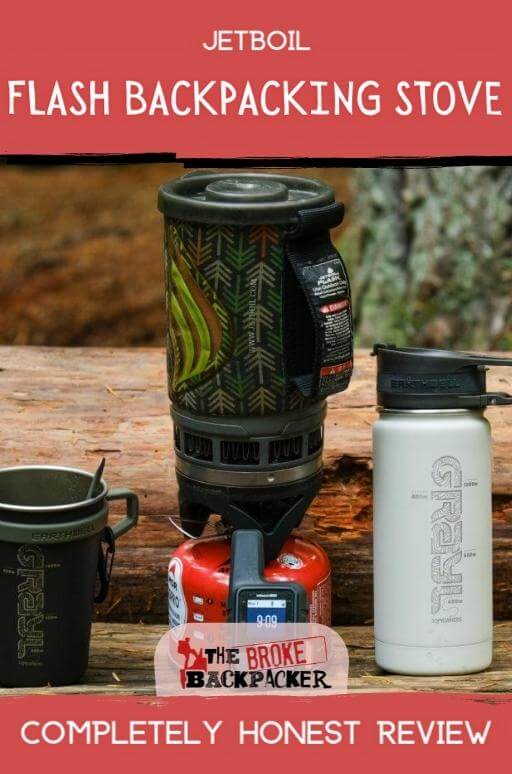 Jetboil Flash Camping and Backpacking Stove Cooking System