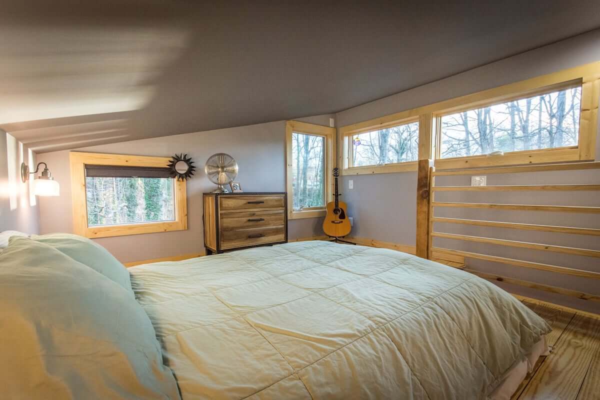 Best Short Term Rental for Couples Tiny House Near Downtown and Blue Ridge