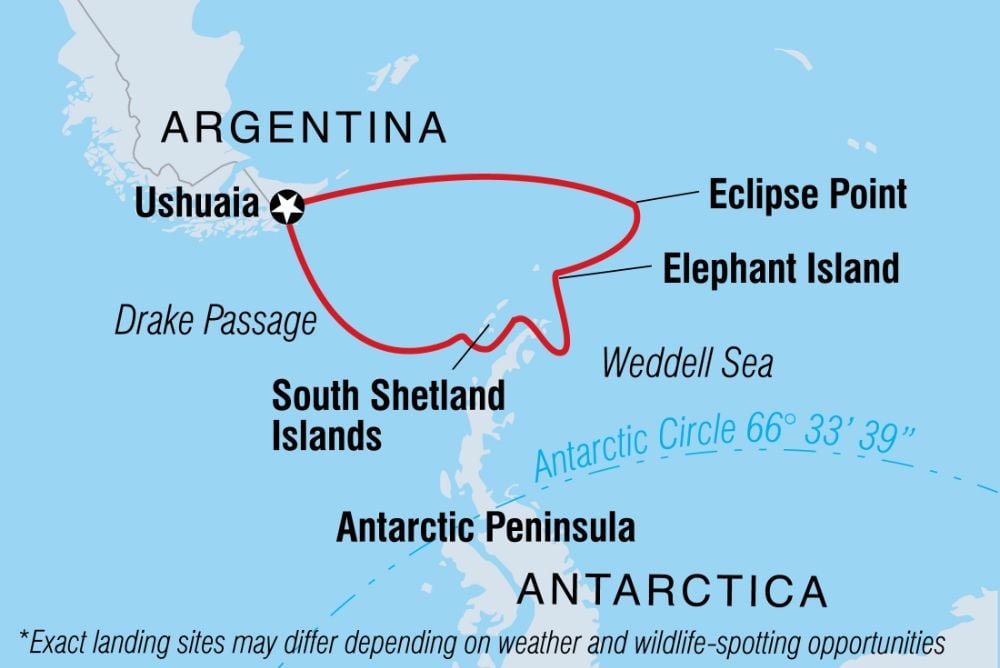 antarctica trip budget