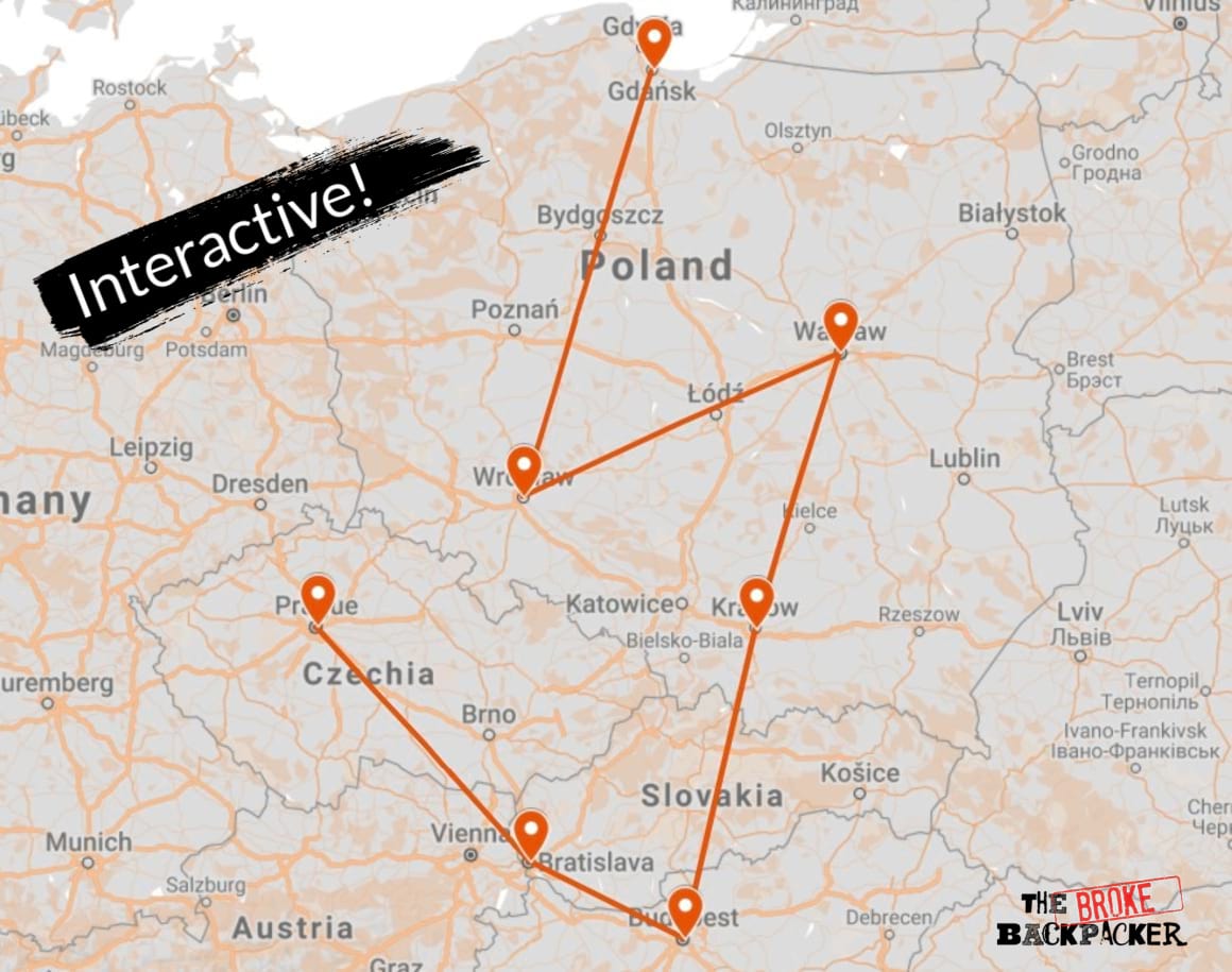 eastern europe travel plan
