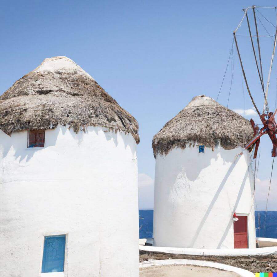 mykonos windmills 