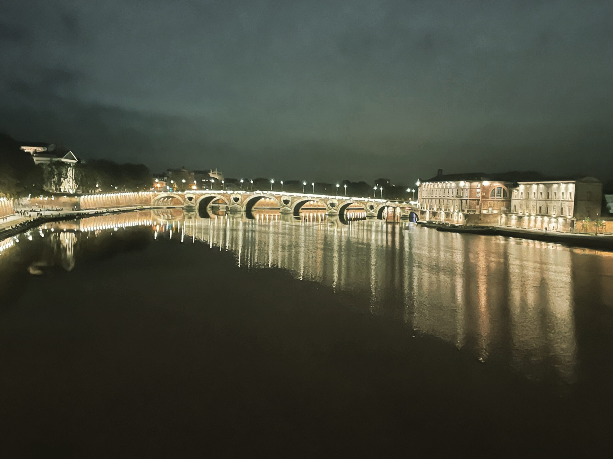 Toulouse at night