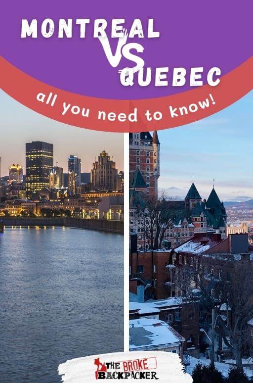 BEST Guide for Choosing Between Montreal vs Quebec (2024)