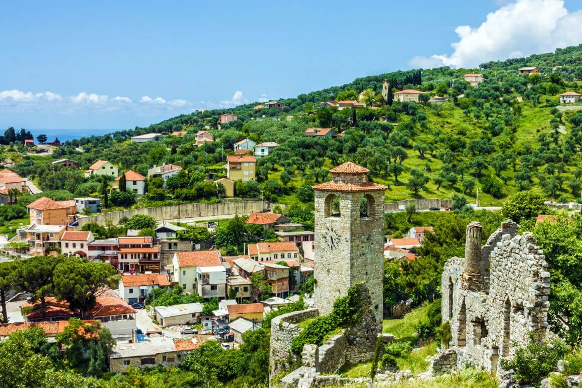 Old citadel Bar Montenegro