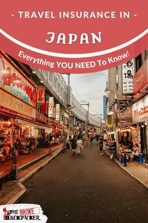 buying travel insurance in japan